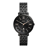 Fossil Jacqueline Black Dial Black Mesh Bracelet Watch for Women - ES3614 Buy Now By Fossil
