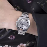 Guess Eclipse Multi Function Silver Dial Silver Steel Strap Watch for Women - GW0314L1 Buy Now By Guess