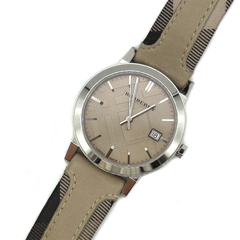 Burberry The City Beige Dial Tan Leather Strap Watch for Women - BU9021 Buy Now By Burberry