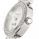 Coach Madison White Dial Silver Steel Strap Watch for Women - 14502201 Buy Now By Coach