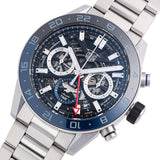 Tag Heuer Carrera Chronograph Blue Dial Silver Steel Strap Watch for Men - CBG2A1Z.BA0658 Buy Now By Tag Heuer
