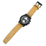 Marc Jacobs Larry Chronograph Black Dial Brown Leather Strap Watch for Men - MBM5053 Buy Now By Marc Jacobs
