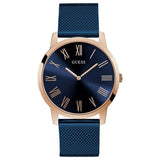 Guess Richmond Blue Dial Blue Mesh Bracelet Watch for Men - W1263G4 Buy Now By Guess