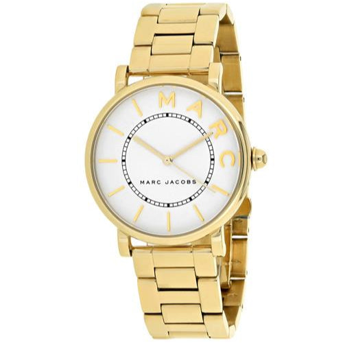 Marc Jacobs Roxy White Dial Gold Steel Strap Watch for Women - MJ3522 Buy Now By Marc Jacobs