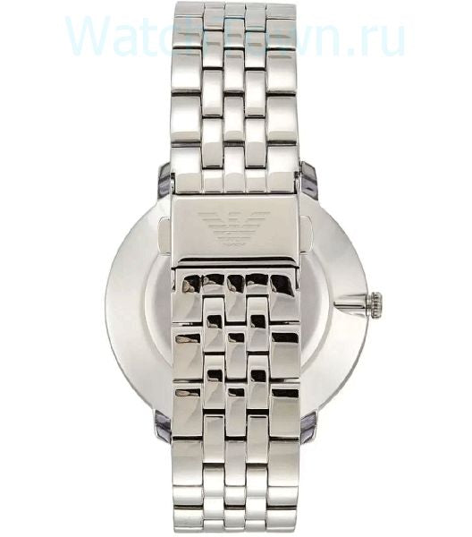 Emporio Armani Classic Quartz Black Dial Silver Steel Strap Watch For Men - AR11161 Buy Now By Emporio Armani