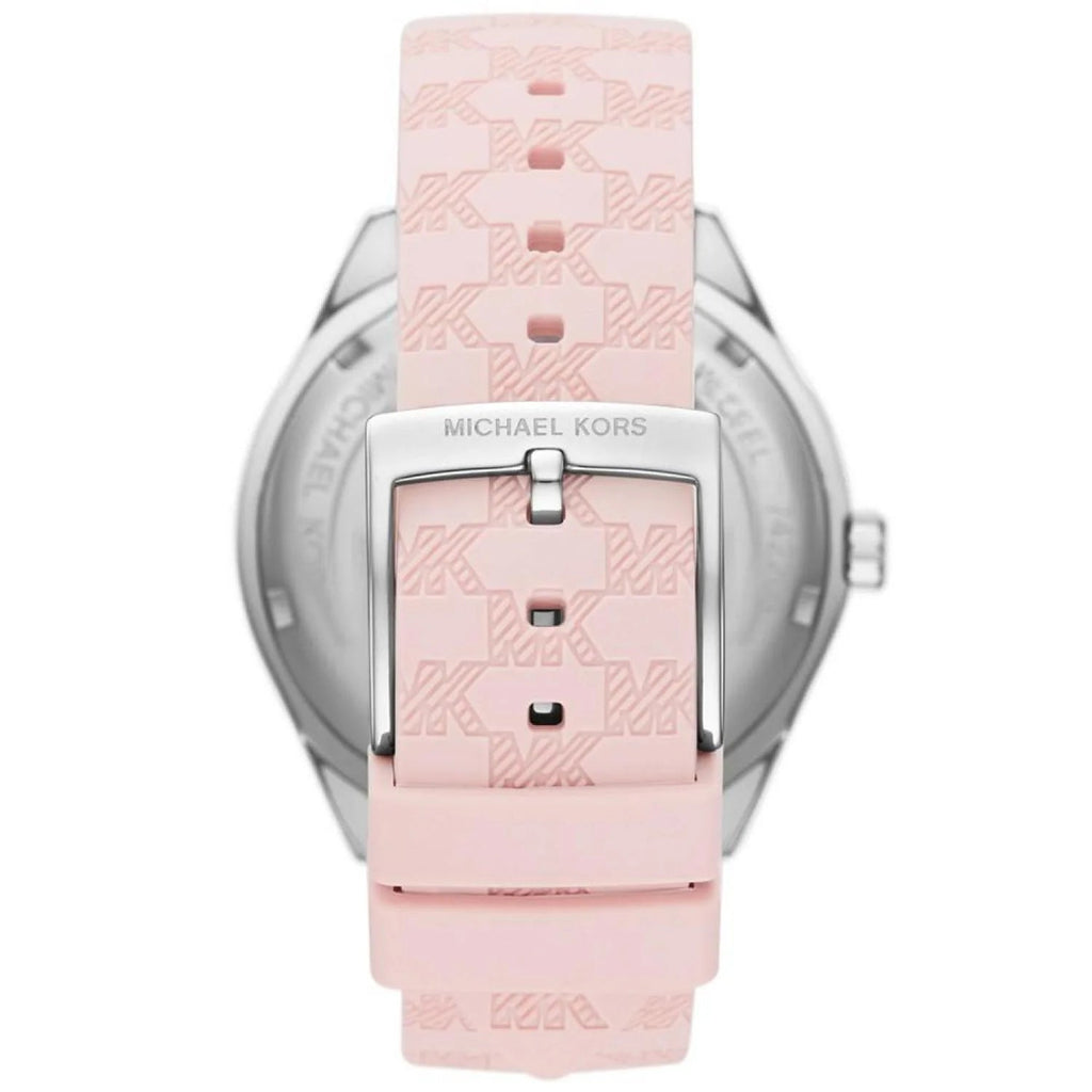 Michael Kors Jessa Quartz Silver Dial Pink Silicone Strap Watch For Women - MK7268 Buy Now By Michael Kors