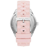 Michael Kors Jessa Quartz Silver Dial Pink Silicone Strap Watch For Women - MK7268 Buy Now By Michael Kors