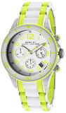 Marc Jacobs Rock Chronograph White Dial White & Green Silicone Strap Watch for Women - MBM2592 Buy Now By Marc Jacobs