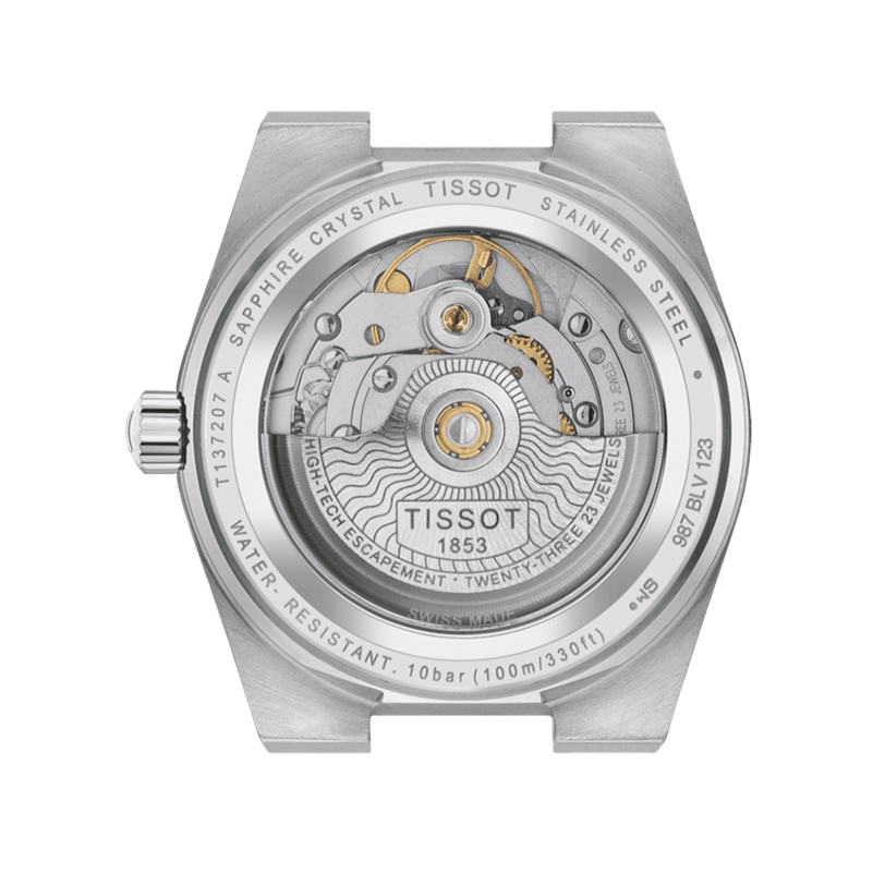 Tissot PRX Powermatic 80 White Dial Silver Steel Strap Watch for Men - T137.207.11.111.00 Buy Now By Tissot