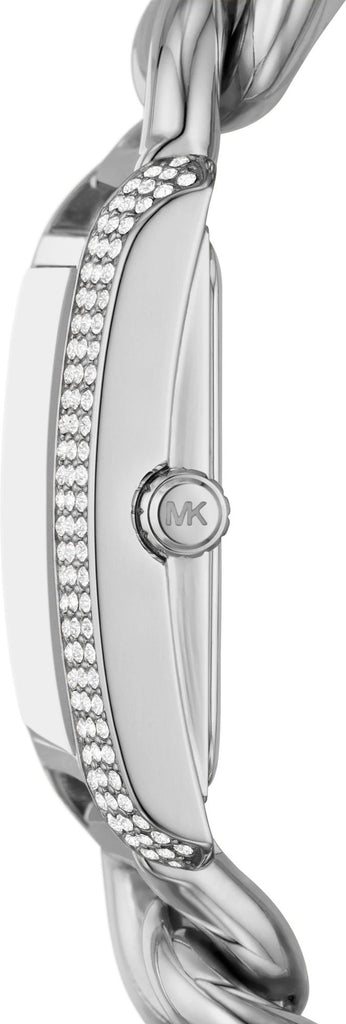 Michael Kors Emery Three Hand White Dial Silver Steel Strap Watch For Women - MK7438 Buy Now By Michael Kors