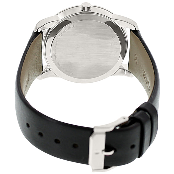 Movado Museum Classic Blue Dial Black Leather Strap Watch for Men - 606610 Buy Now By Movado