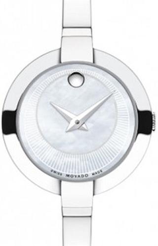 Movado Bela Mother of Pearl Dial Silver Steel Strap Watch For Women - 0606616 Buy Now By Movado