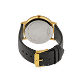 Movado TC Silver Dial Black Leather Strap Watch For Men - 606695 Buy Now By Movado