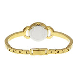 Movado Rondiro 22mm Black Dial Yellow Gold Steel Strap Watch For Women - 0606888 Buy Now By Movado