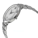 Movado 1881 Automatic Silver Dial Silver Steel Strap Watch for Men - 606915 Buy Now By Movado
