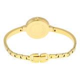 Movado Bela Black Dial Gold Steel Strap Watch For Women - 0606999 Buy Now By Movado