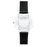 Movado Ultra Slim Black Dial Black Leather Strap Watch For Women - 0607094 Buy Now By Movado