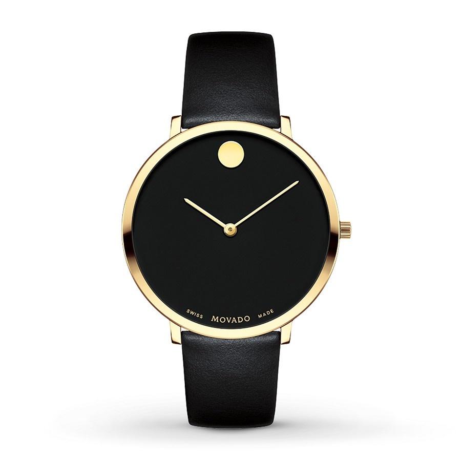 Movado 70th Anniversary Special Edition Black Dial 35mm Watch For Women - 0607137 Buy Now By Movado