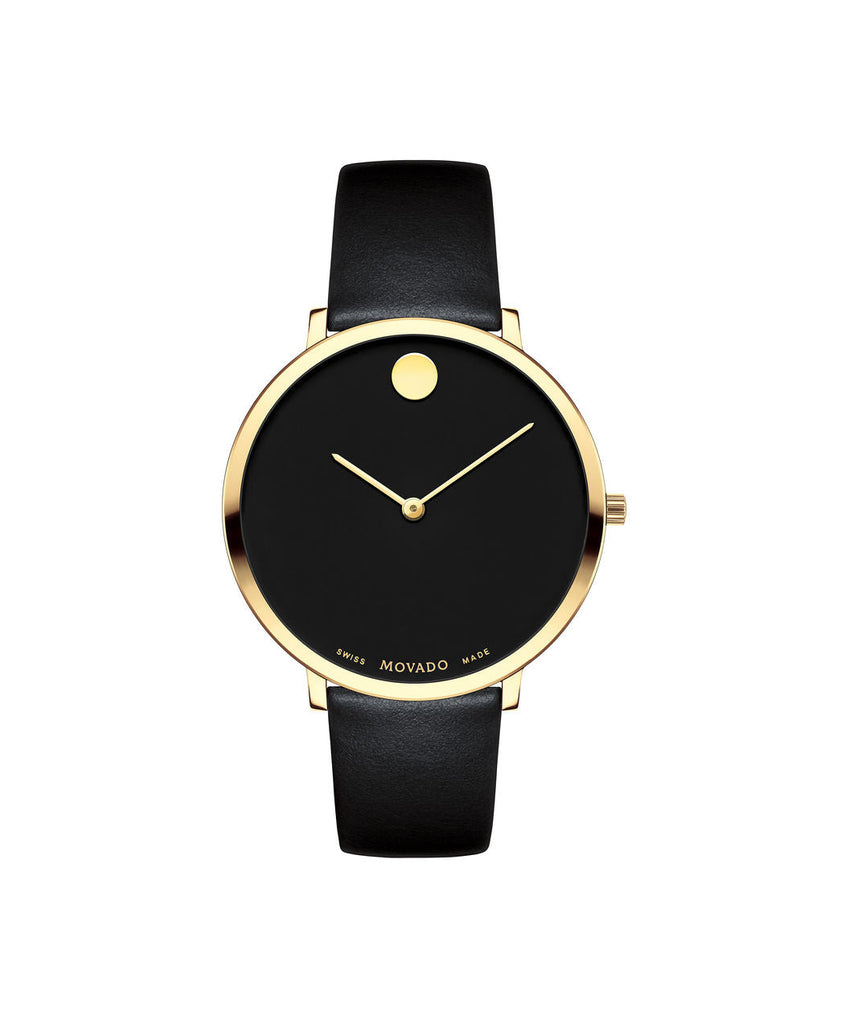 Movado 70th Anniversary Special Edition Black Dial 35mm Watch For Women - 0607137 Buy Now By Movado