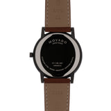 Movado Museum Classic Black Dial Brown Leather Strap Watch for Men - 0607198 Buy Now By Movado