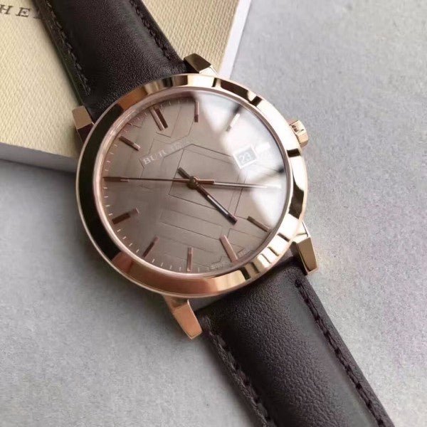 Burberry The City Brown Dial Brown Leather Strap Watch for Men - BU9013 Buy Now By Burberry