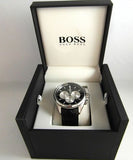 Hugo Boss Driver Black Dial Black Leather Strap Watch for Men - 1512879 Buy Now By Hugo Boss