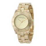 Marc Jacobs Blade Gold Dial Gold Steel Strap Watch for Women - MBM3126 Buy Now By Marc Jacobs