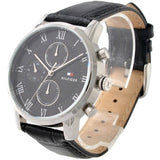 Tommy Hilfiger Kane Quartz Black Dial Black Leather Strap Watch for Men - 1791401 Buy Now By Tommy Hilfiger