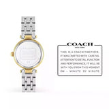 Coach Park Silver Dial Two Tone Steel Strap Watch for Women - 14503643 Buy Now By Coach