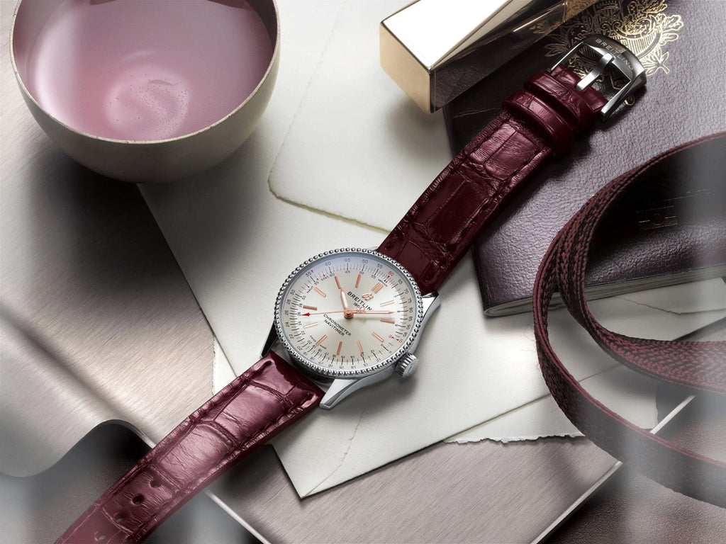 Breitling Navitimer Automatic 38mm Leather Strap Mens Watch - A17325211G1P1 Buy Now By Breitling