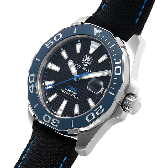 Tag Heuer Aquaracer Blue Dial Watch for Men - WAY211B.FC6363 Buy Now By Tag Heuer