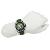 Gucci Dive Tiger Green Dial Green Rubber Strap Watch For Men - YA136316 Buy Now By Gucci