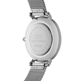 Daniel Wellington Petite Sterling White Dial Silver Mesh Bracelet Watch For Women - DW00100220 Buy Now By Daniel Wellington