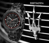 Maserati Successo 44mm Black Dial Black Steel Strap Watch For Men - R8873621014 Buy Now By Maserati