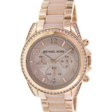 Michael Kors Blair Chronograph Rose Gold Dial Two Tone Steel Strap Watch for Women - MK5943 Buy Now By Michael Kors