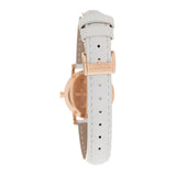 Burberry The City White Dial White Leather Strap Watch for Women - BU9209 Buy Now By Burberry
