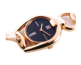Gucci Horsebit Collection Black Dial Rose Gold Steel Strap Watch For Women - YA139507 Buy Now By Gucci