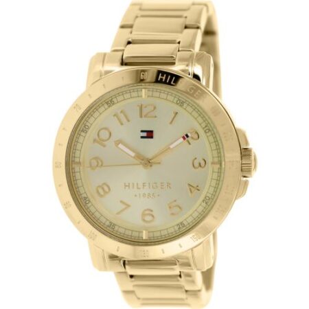 Tommy Hilfiger Bella Gold Dial Gold Steel Strap Watch for Women - 1781395 Buy Now By Tommy Hilfiger