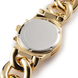 Michael Kors Runway Twist Gold Dial Gold Stainless Steel Strap Watch for Women - MK3131 Buy Now By Michael Kors