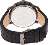 Tommy Hilfiger Briggs Black Dial Black Leather Strap Watch for Men - 1791426 Buy Now By Tommy Hilfiger