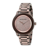 Michael Kors Kinley Brown Dial Brown Steel Strap Watch for Women - MK6245 Buy Now By Michael Kors