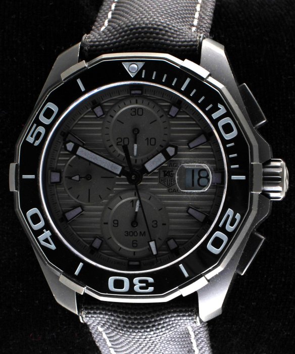 Tag Heuer Aquaracer Titanium Grey Dial Watch for Men - CAY218B.FC6370 Buy Now By Tag Heuer