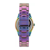 Guess Sparkler Silver Dial Purple Steel Strap Watch For Women - GW0111L5 Buy Now By Guess