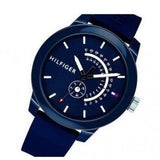 Tommy Hilfiger Denim Quartz Blue Dial Blue Rubber Strap Watch for Men - 1791482 Buy Now By Tommy Hilfiger