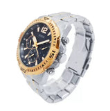 Guess Commander Chronograph Blue Dial Two Tone Steel Strap Watch for Men - GW0056G5 Buy Now By Guess