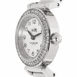 Coach Madison White Dial Black Leather Strap Watch for Women - 14502399 Buy Now By Coach