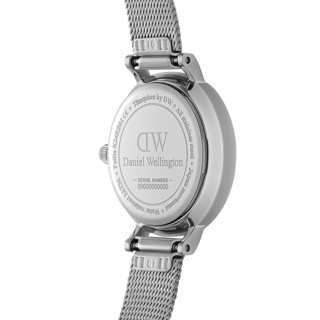 Daniel Wellington Classic Petite Sterling White Dial Silver Mesh Bracelet Watch for Women - DW00100442 Buy Now By Daniel Wellington