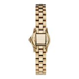 Marc Jacobs Henry Dinky Red Dial Gold Steel Strap Watch for Women - MBM3202 Buy Now By Marc Jacobs