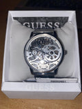 Guess Gadget Silver Dial Silver Mesh Bracelet Watch for Men - GW0538G1 Buy Now By Guess