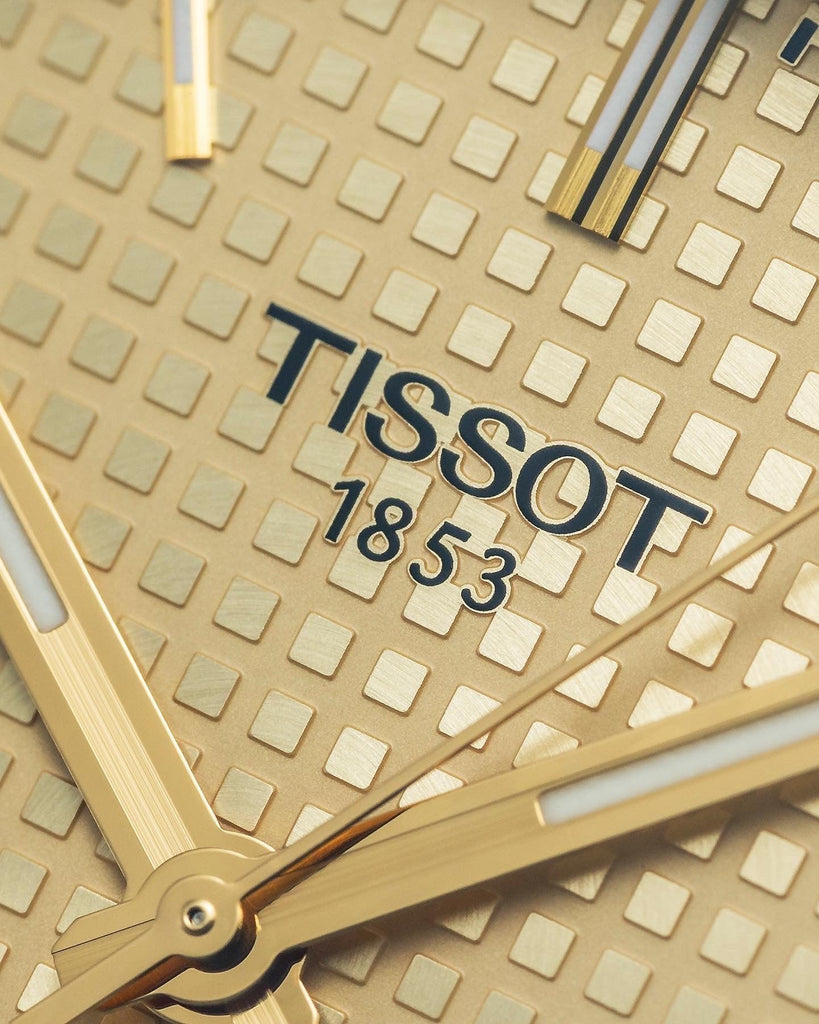Tissot PRX Powermatic 80 Gold Dial Gold Steel Strap Watch for Men - T137.407.33.021.00 Buy Now By Tissot